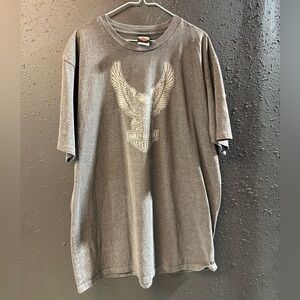 Harley-Davidson Gray Men's T-Shirt Motorcycles Harley Size XL Extra Large